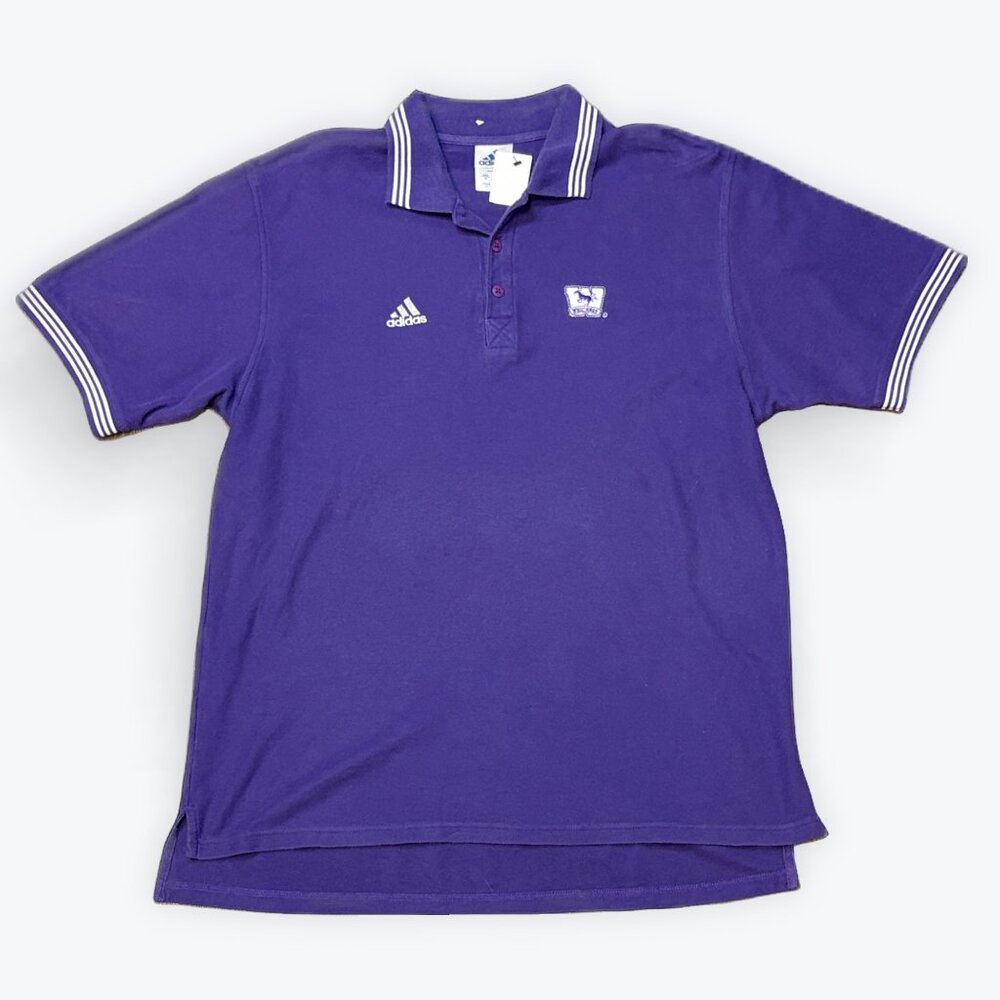 XL - Vintage Adidas x Western University Polo